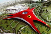 Building ferrari world abu dhabi